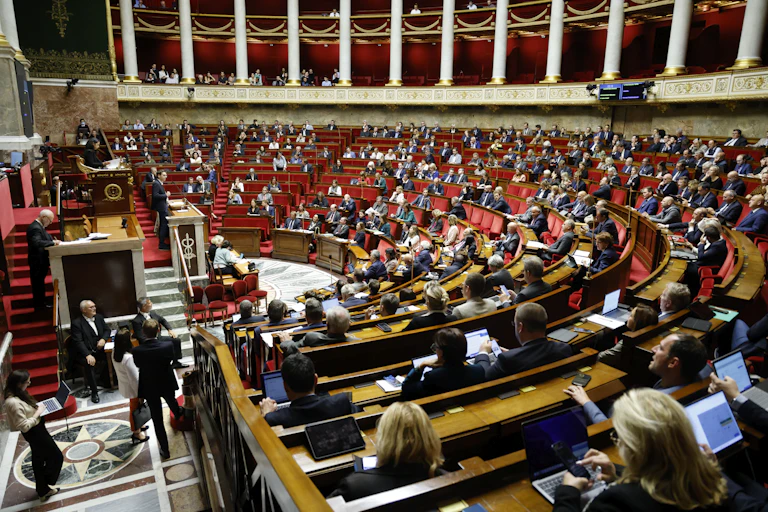 L'assemblée nationale, octobre 2022