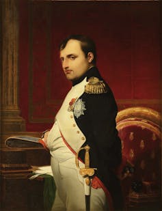 L’empereur Napoléon Iᵉʳ dans son cabinet de travail en 1807