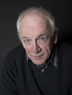 How to win the Booker prize: is there a formula for ‘the finest in fiction’? 4 An elderly bald headed man in a dark shirt and jumper.