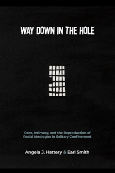 The black cover of a book with 'Way Down in the Hole' written on it.