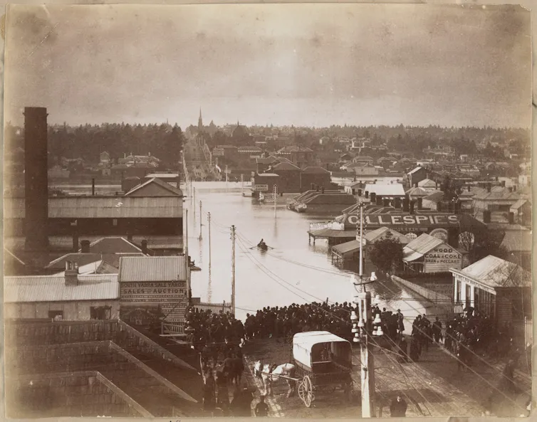 flood melbourne 1891