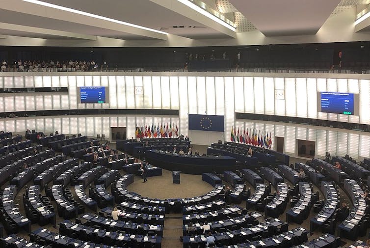 The European Parliament (pictured) and the Council of the European Union adopted the Digital Markets Act last summer.