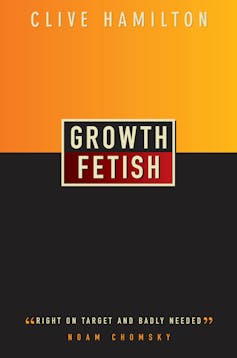 Book cover: Growth Fetish by Clive Hamilton