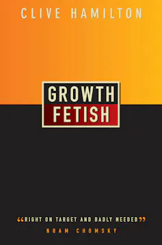 Book cover: Growth Fetish by Clive Hamilton