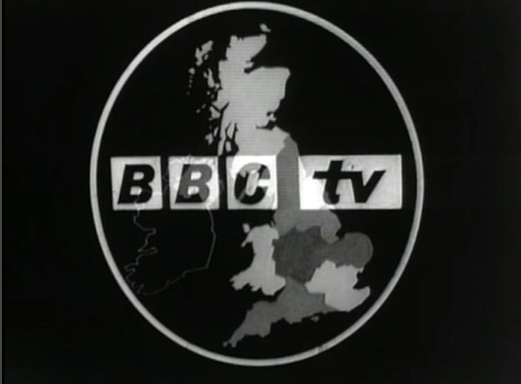 Early BBC TV logo.