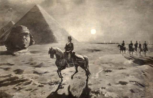 Napoléon en Egypte, par Ulpiano Checa.