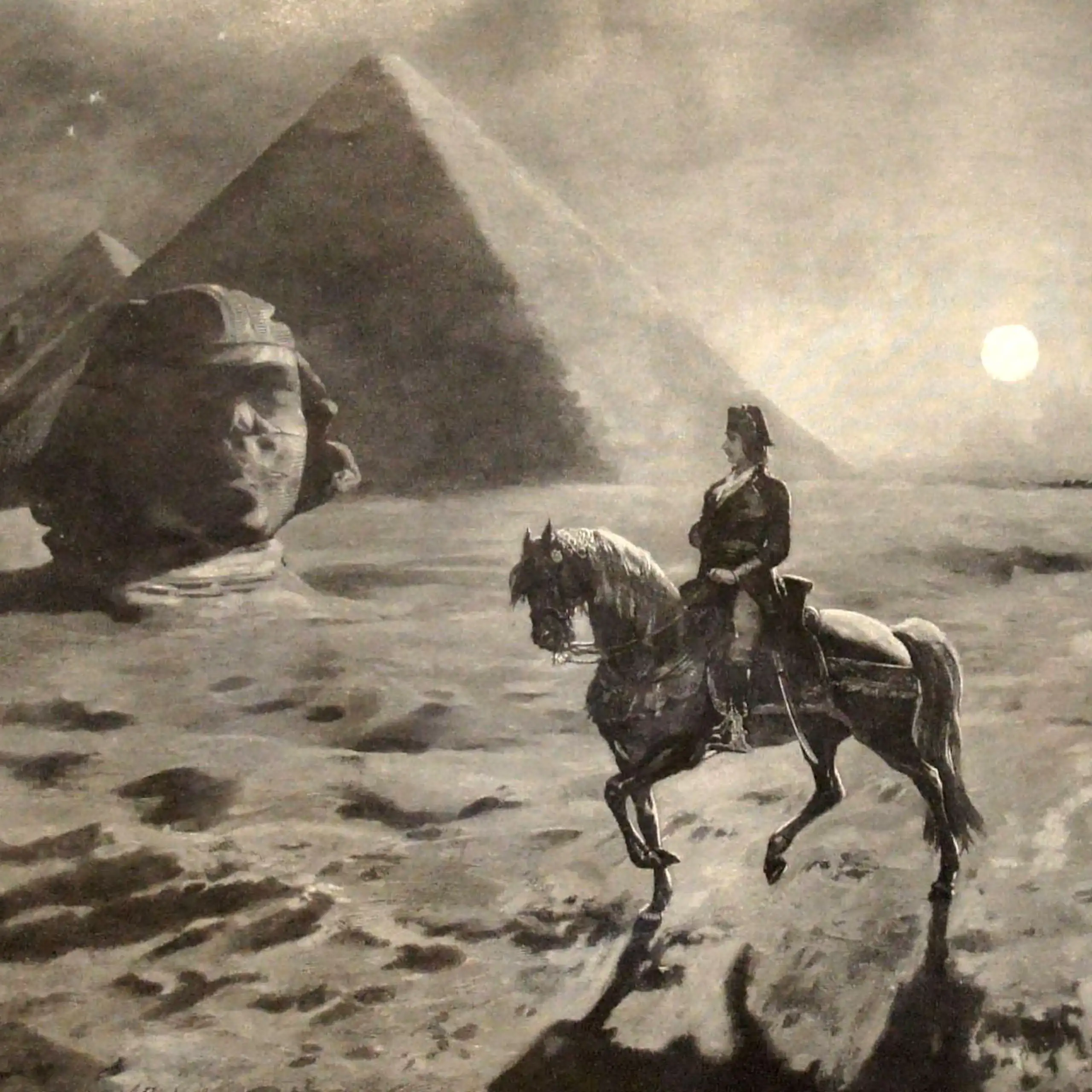 Napoléon en Egypte, par Ulpiano Checa.
