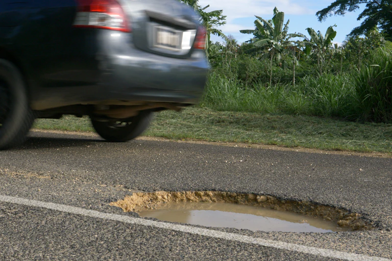 pothole puddle