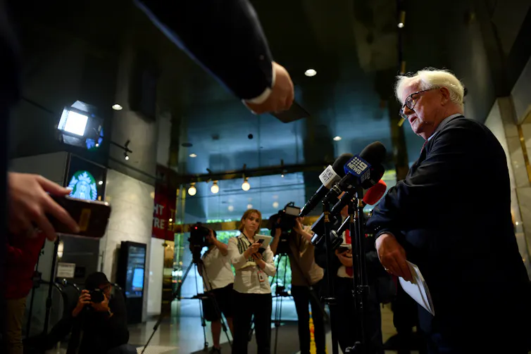 NSW Independent Casino Commission chief Philip Crawford announced actions against Star Entertainment on Monday, October 17 2022.