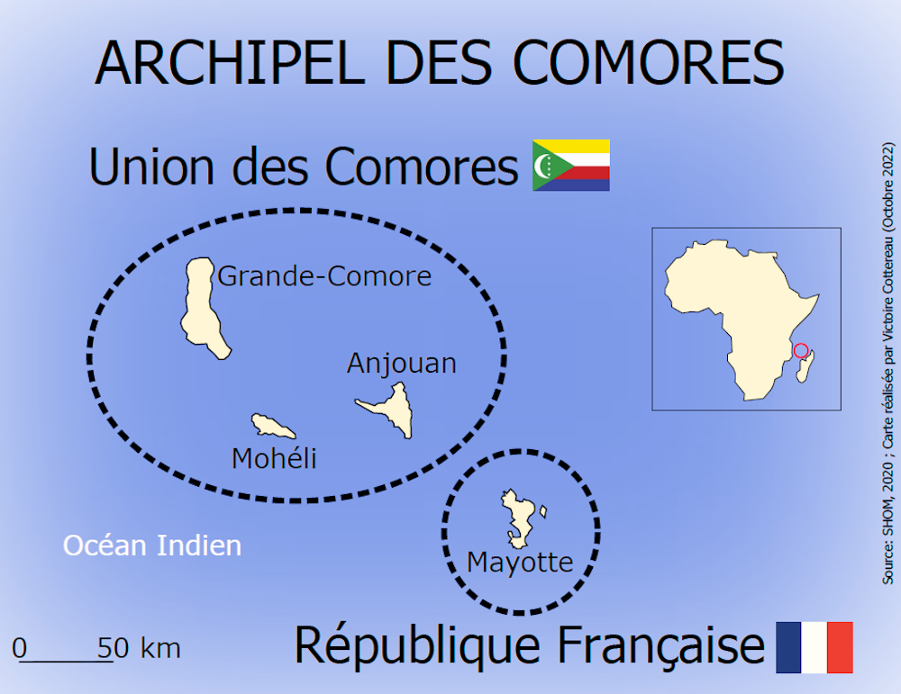 Mayotte : pourquoi ce département français est-il revendiqué par les Comores  ?