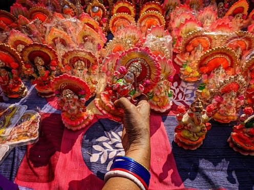 Diwali: A celebration of the goddess Lakshmi, and her promise of prosperity and good fortune