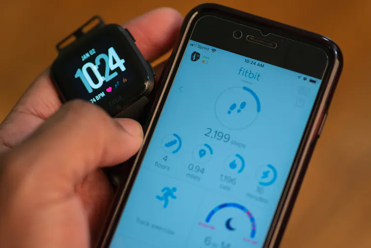 écran de téléphone intelligent avec montre intelligente