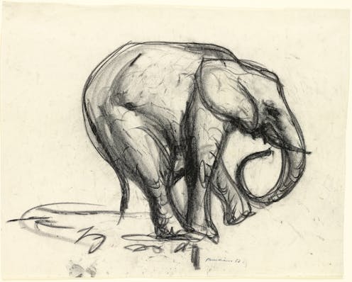 Fred Williams is known for his landscapes. But his drawings are little pockets of explosive expressive energy