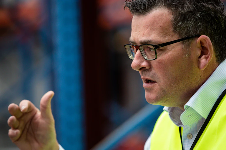 Victorian premier Daniel Andrews.