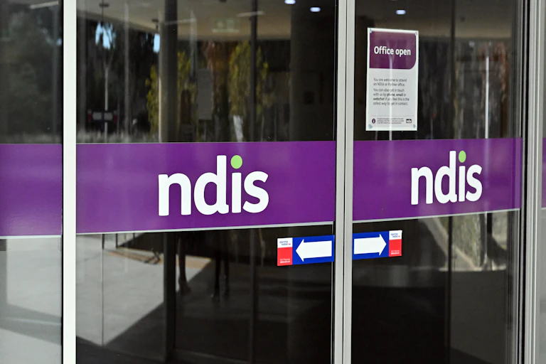 front doors to NDIS office