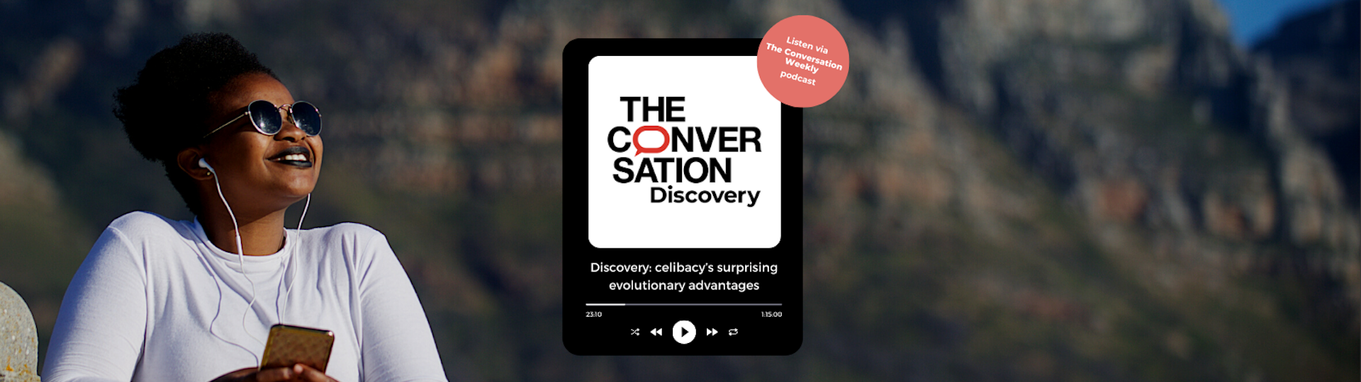 Promotional image for podcast