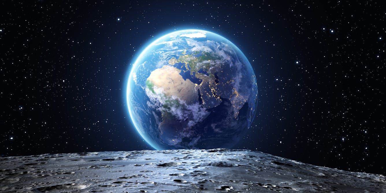 Notre Lune s'est lentement éloignée de la Terre au cours des dernières 2,5  milliards d'années