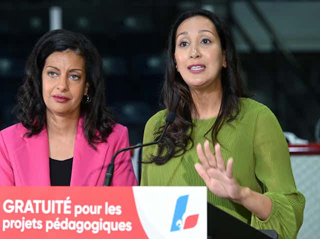 Marwah Rizqy et Dominique Anglade