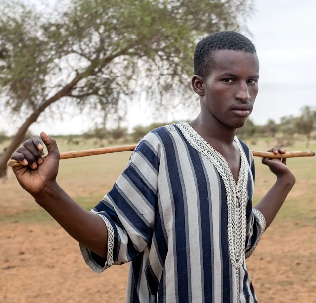A young Fulani pastoralist from the Tatki region of Senegal