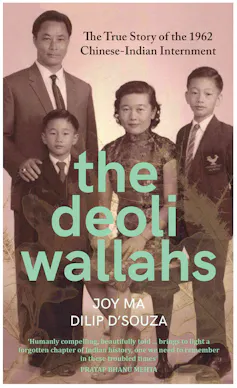 A book cover showing a 1960s Chinese family in sepia tones.