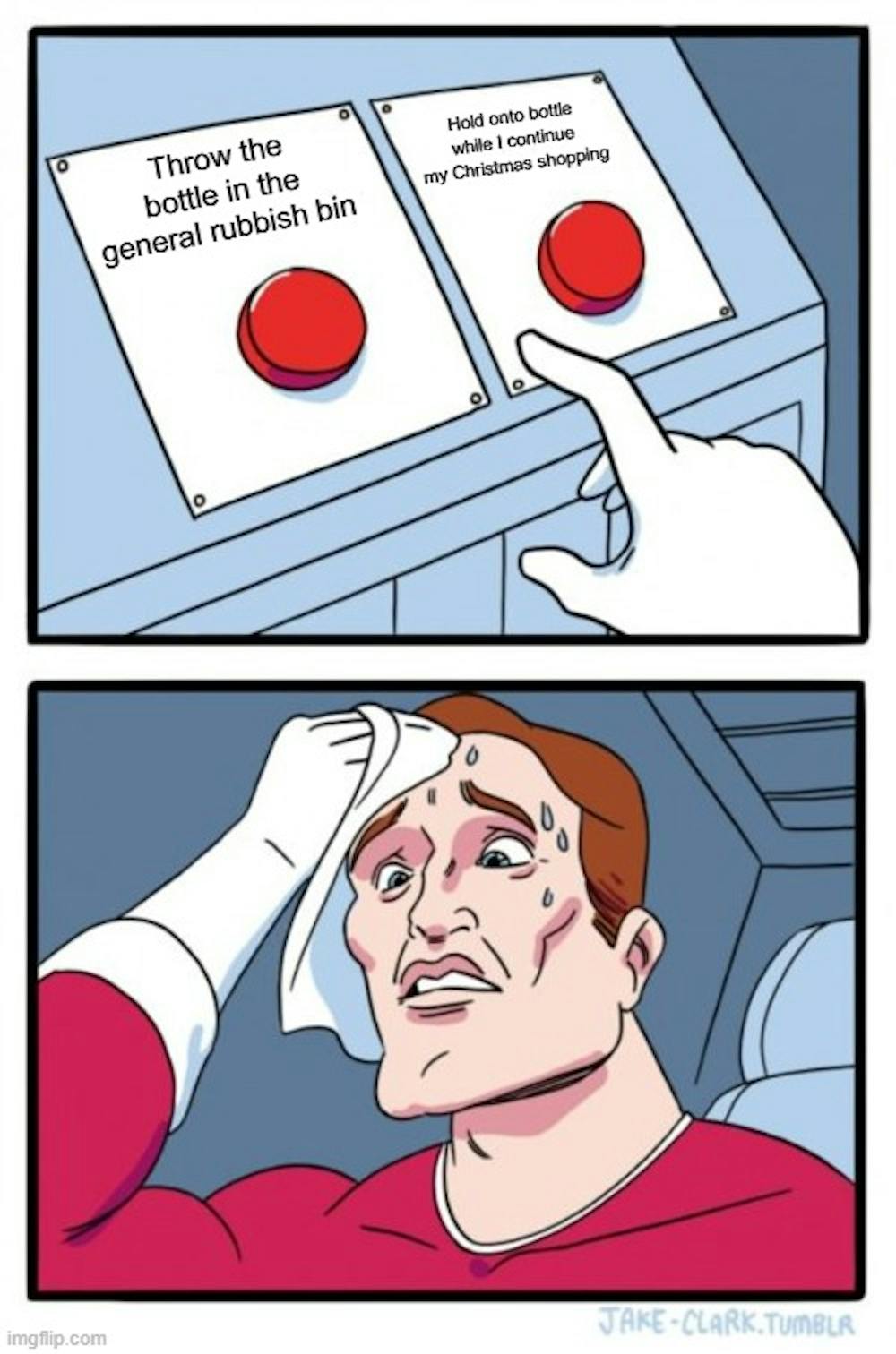 Why do we feel bad when our beliefs don’t match our actions? Blame