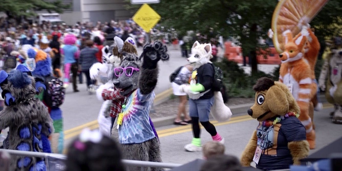 Inside the world of the 'furries': The 'cat' pupils dressing up in
