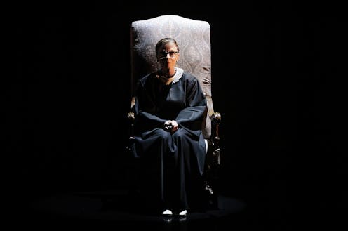 Of Many, One is a beautifully crafted, virtuosically performed play about Ruth Bader Ginsburg
