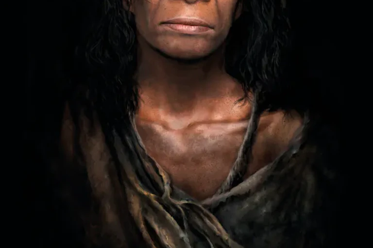 Lukisan perempuan Neandertal