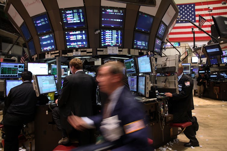 New York Stock Exchange trading floor