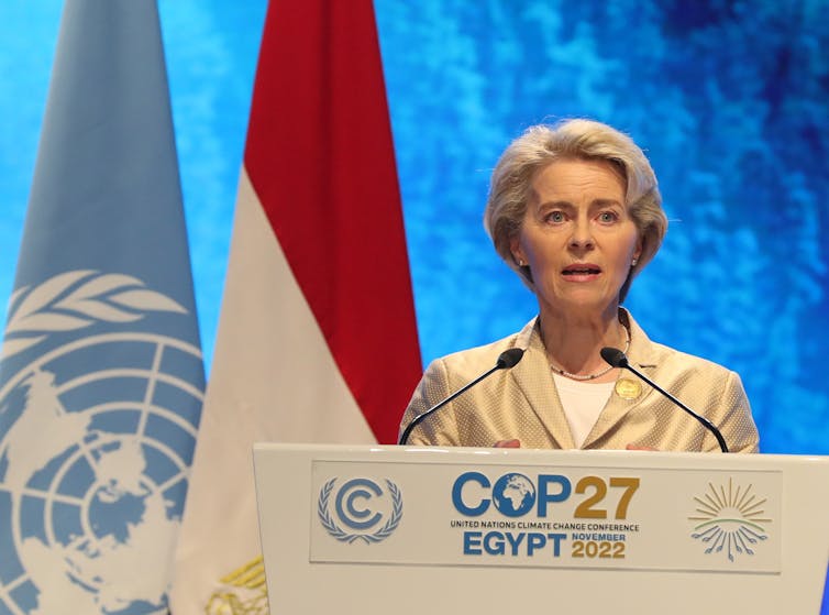 European Commission President Ursula von der Leyen