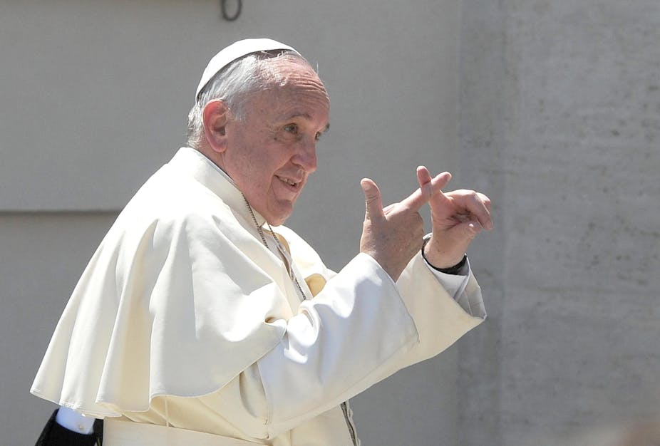 Αποτέλεσμα εικόνας για pope Francis satanic cross