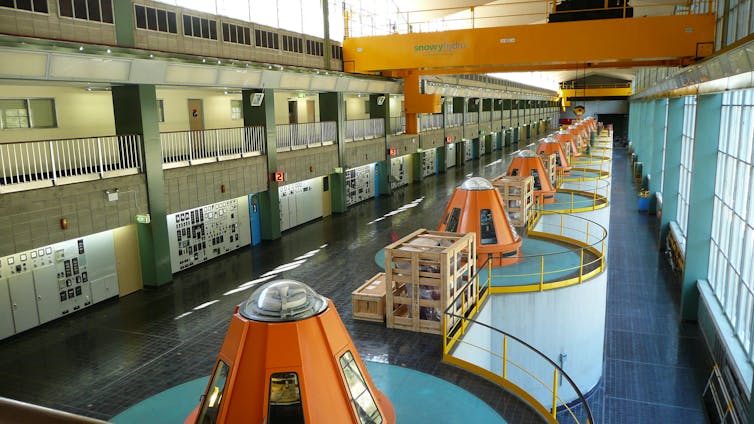 snowy hydro turbines