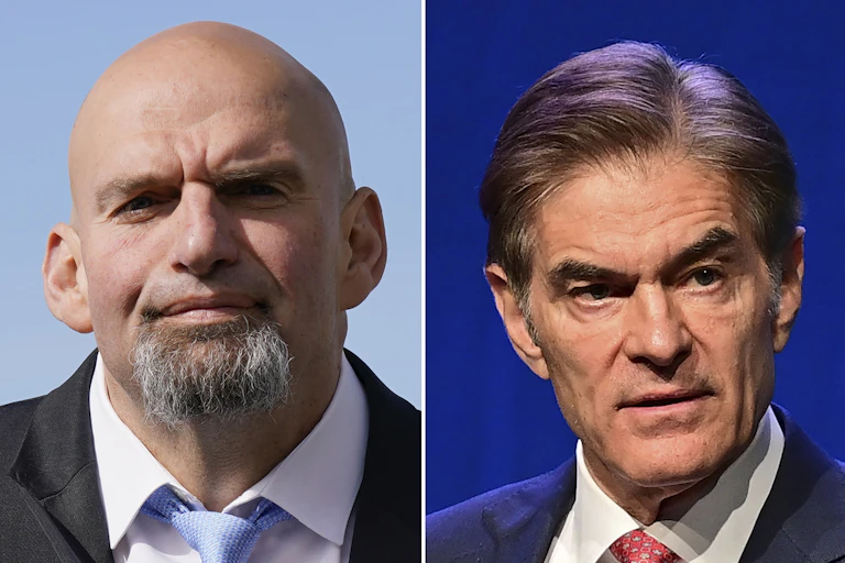Headshots of two men, one bald and with a goatee, the other dark-haired.