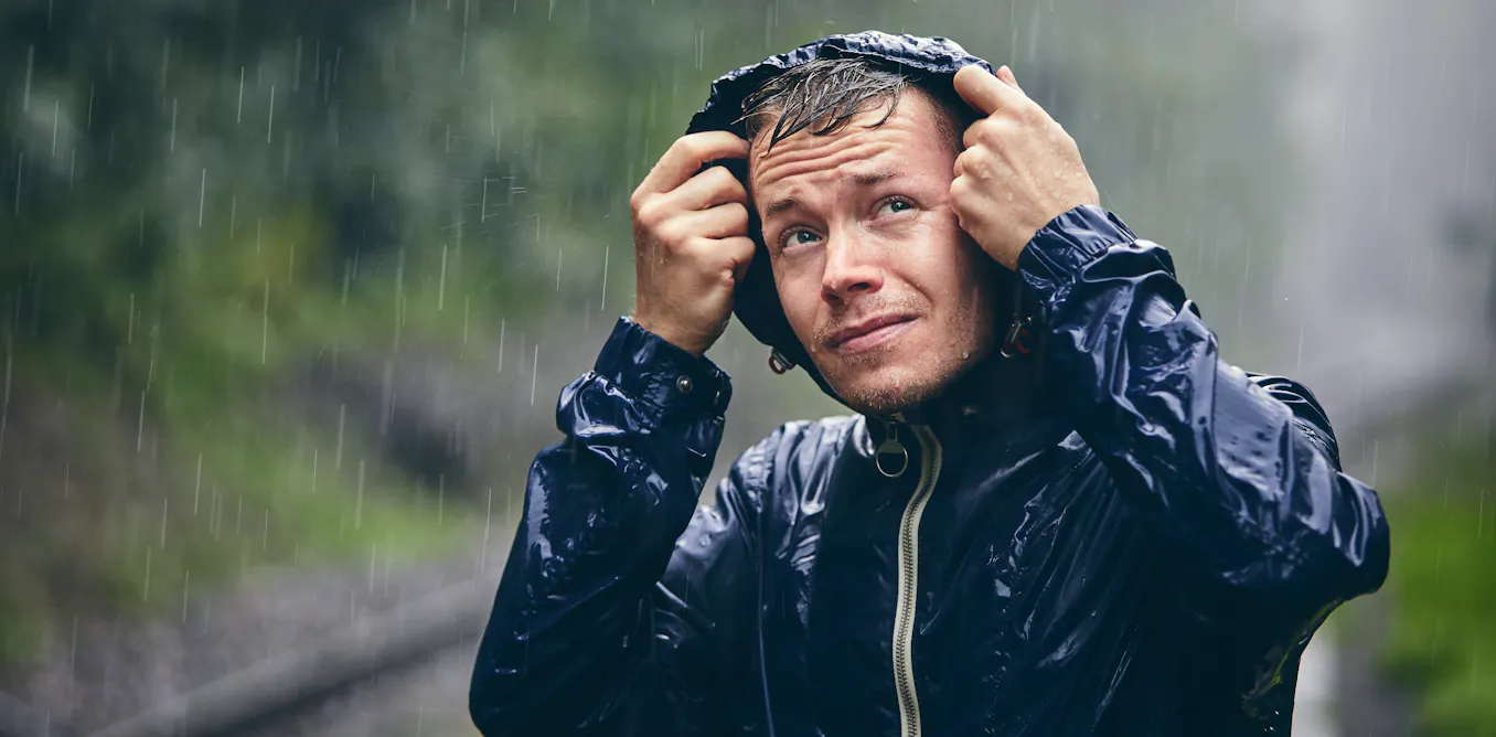Person Being Rained On Five things you probably have wrong about rain