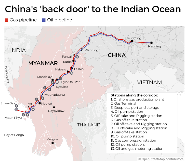 China's 'back door' to the Indian Ocean