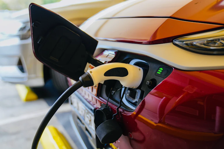 charger in electric vehicle