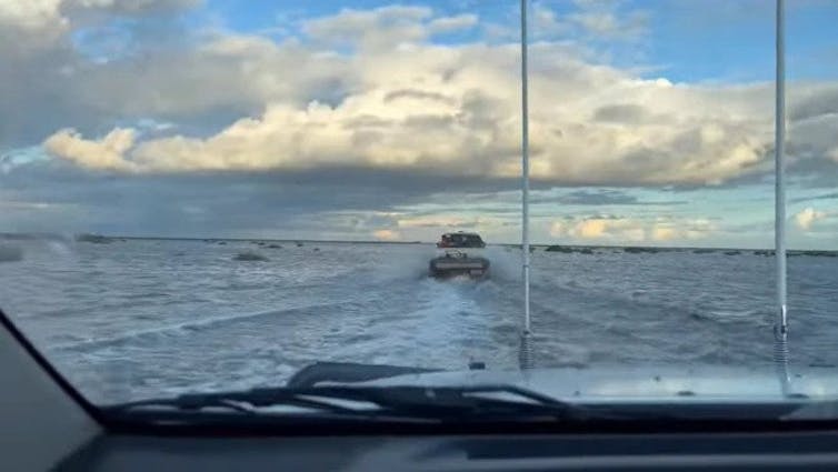 flooding nsw inland sea