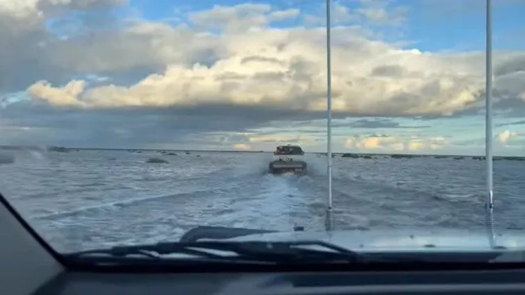 flooding nsw inland sea