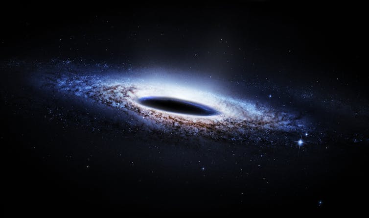 A black hole.