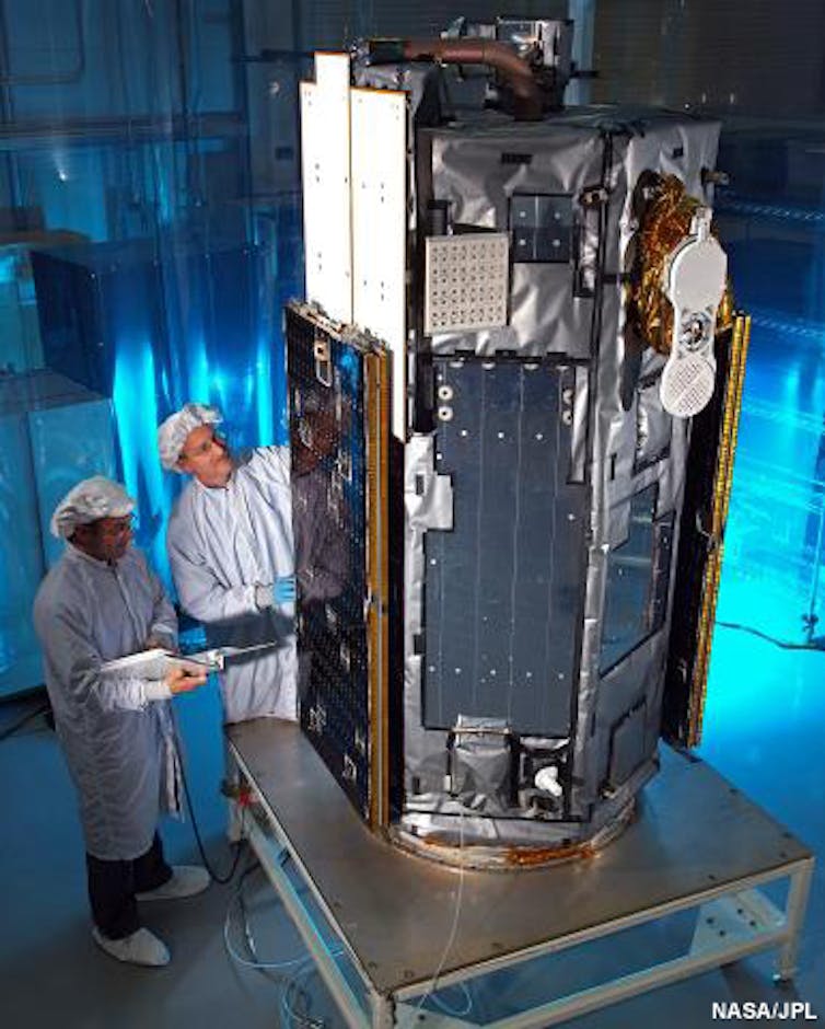 NASA's OCO undergoing development prior to launch