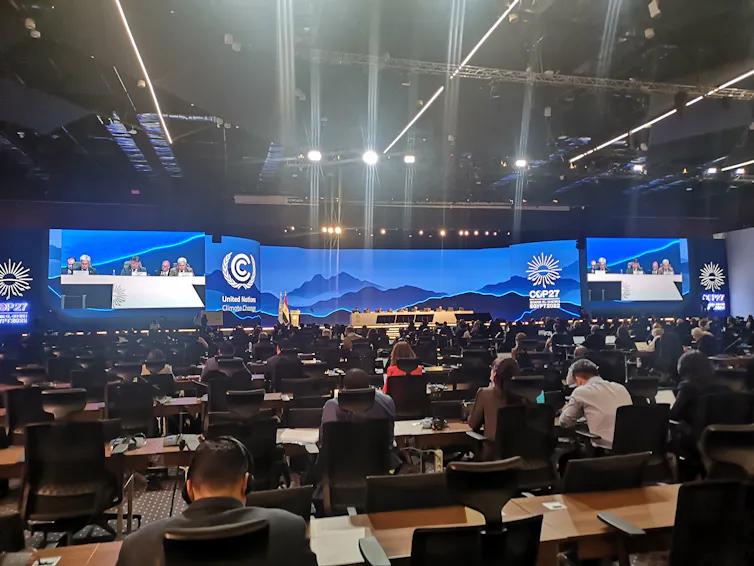 People in conference room