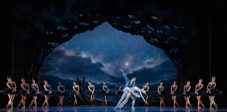 A ballet stage.
