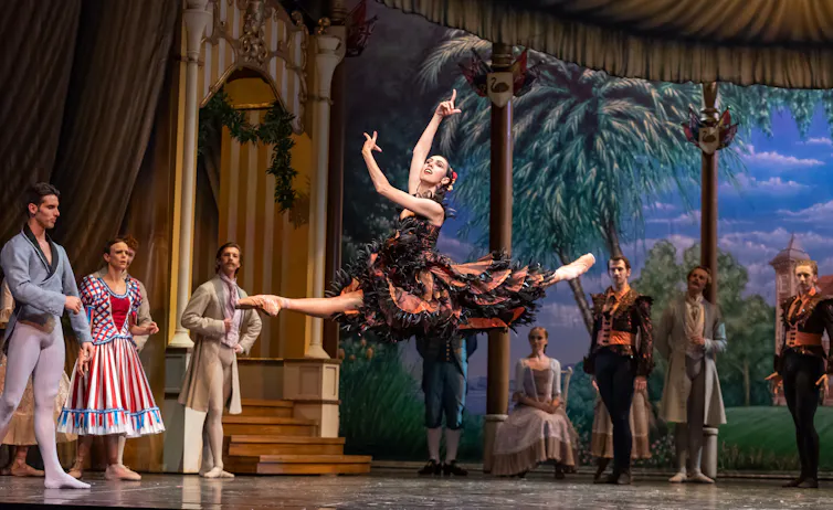 A grande jete.
