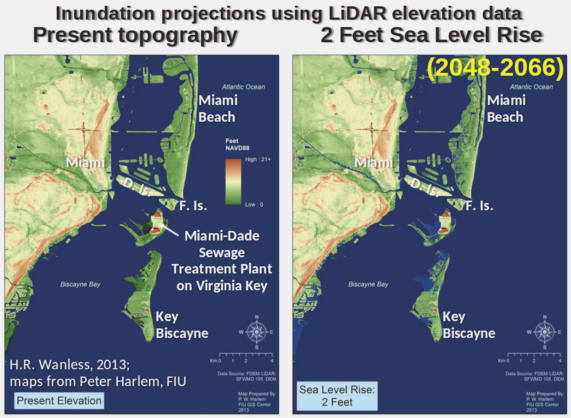 Rising sea levels will be too much, too fast for Florida