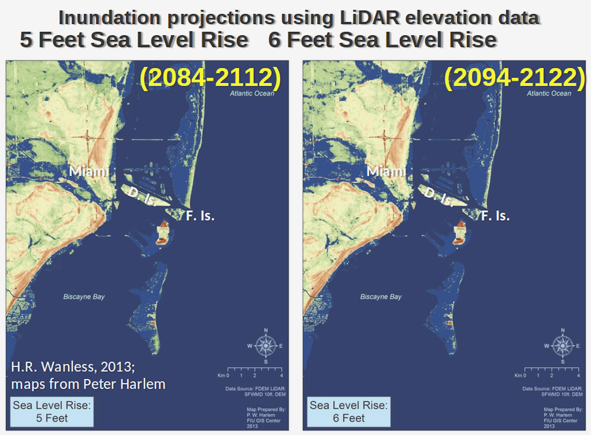 Rising sea levels will be too much, too fast for Florida