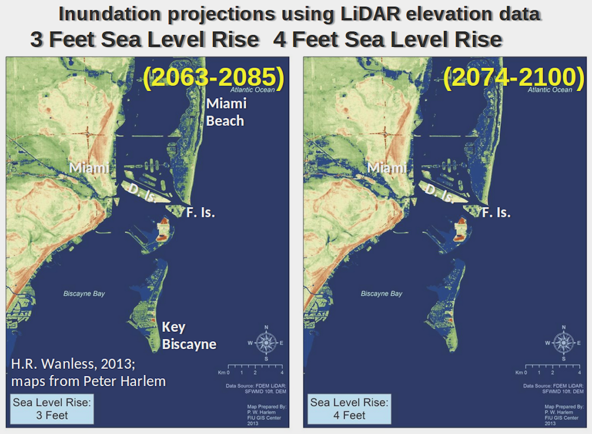 Rising sea levels will be too much, too fast for Florida