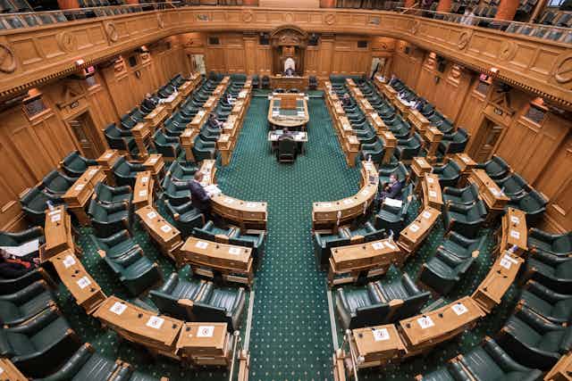 NZ parliamentary debating chamber