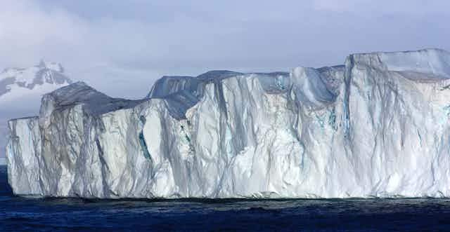 Ice wall in the Antarctic Peninsula