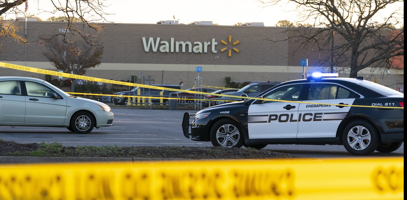 Rampage at Virginia Walmart follows upward trend in supermarket gun attacks – here’s what we know about retail mass shooters