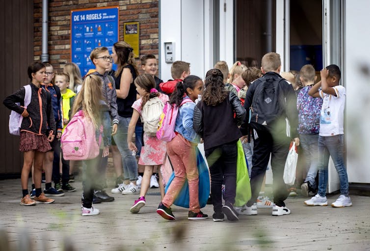 Dutch schoolchildren